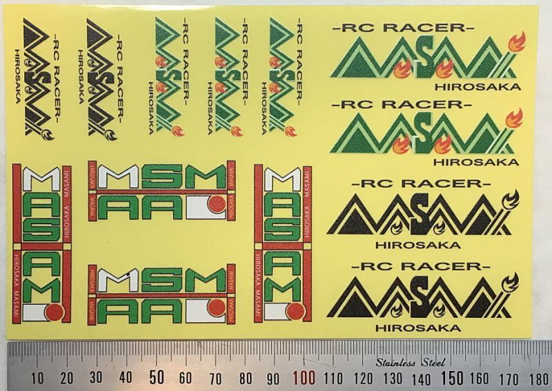 画像: MASAMI ステッカー 1枚入り・2枚入りが入荷しました